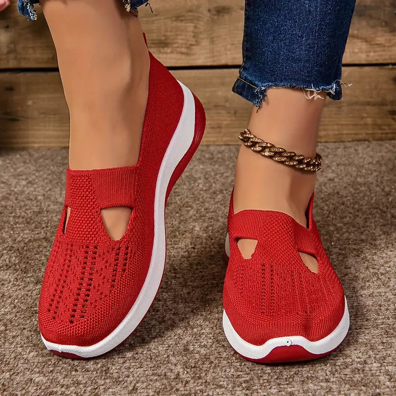 🔥Last Day Promotion 70% OFF🔥- Women's comfortable breathable knitted sneakers
